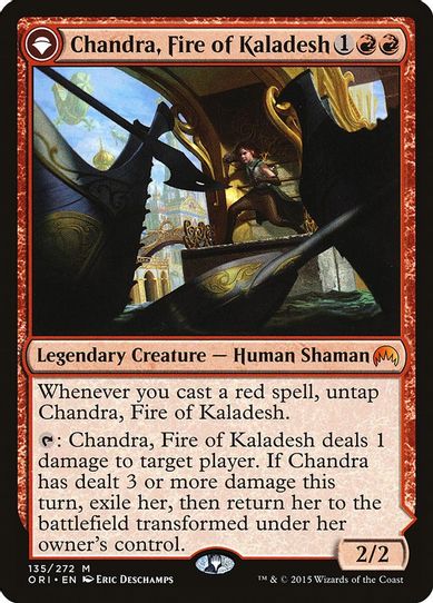 Chandra, Fire of Kaladesh (135) [Magic Origins]