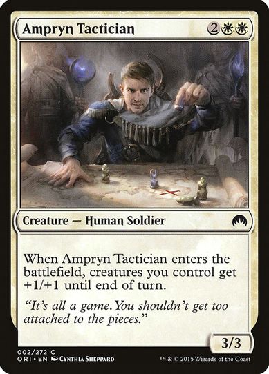 Ampryn Tactician (2) [Magic Origins]