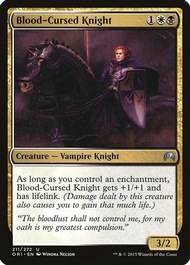 Blood-Cursed Knight (211) [Magic Origins]