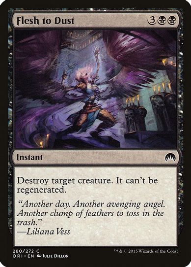 Flesh to Dust (280) [Magic Origins]