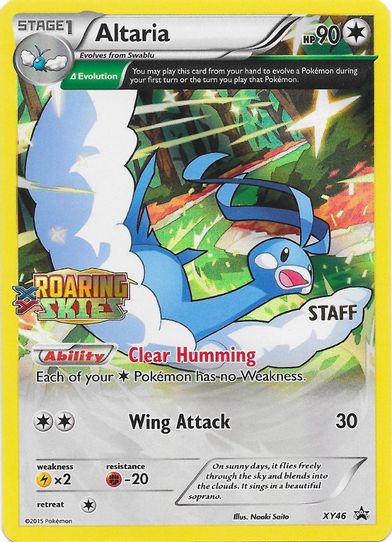 Altaria XY46 (Prerelease Promo) [Staff] [XY Promos]
