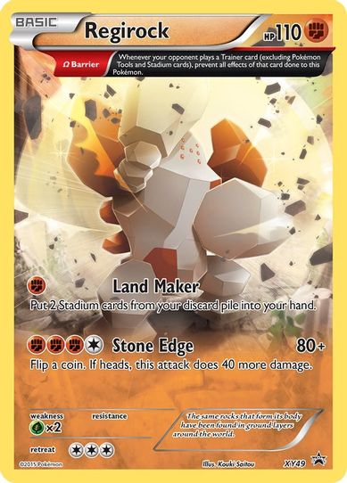 Regirock XY49 [XY Promos]
