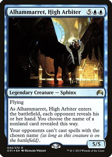 Alhammarret, High Arbiter (43) [Prerelease Cards]