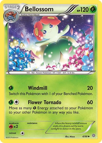 Bellossom (4/98) [XY : Ancient Origins]