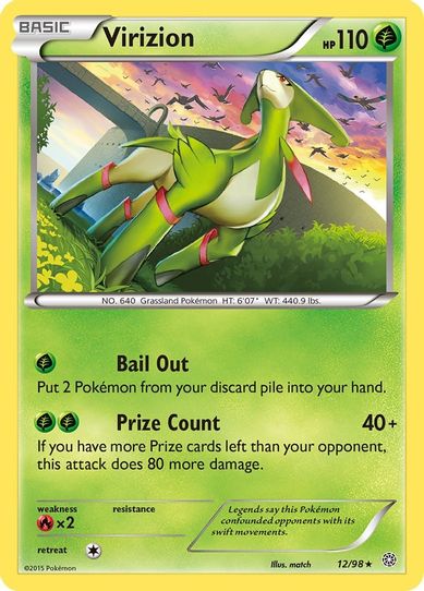Virizion (12/98) [XY : Ancient Origins]