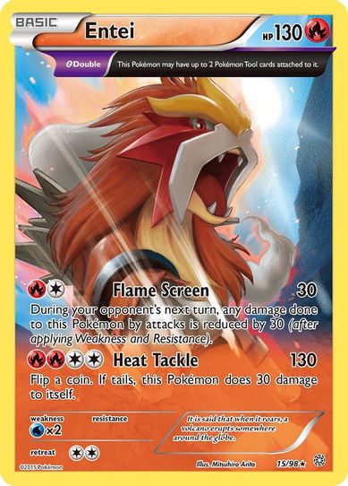 Entei (15/98) [XY : Ancient Origins]