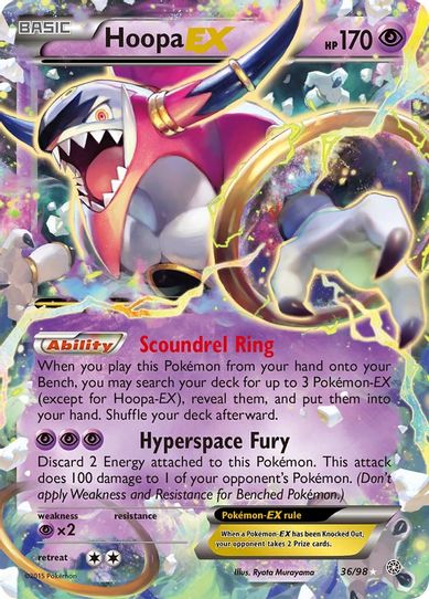 Hoopa EX (36/98) [XY : Ancient Origins]