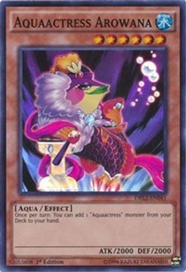 Aquaactress Arowana (DRL2-EN041) [Dragons of Legend 2]