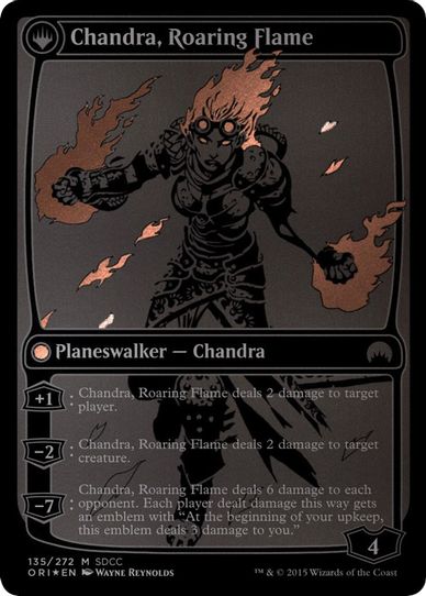 Chandra, Fire of Kaladesh (SDCC Exclusive) (135) [Media Promos]
