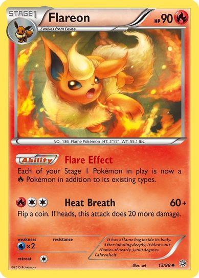 Flareon (13/98) [XY : Ancient Origins]