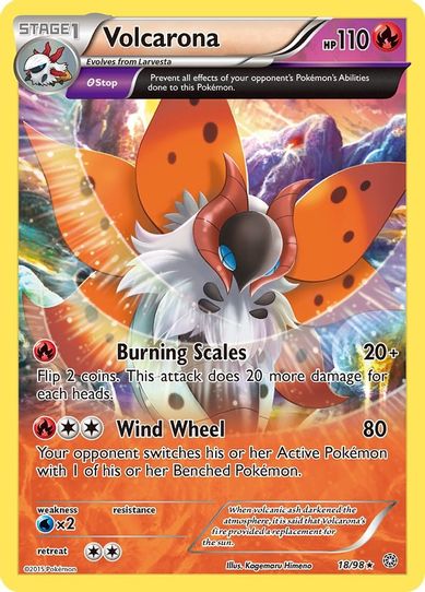 Volcarona (18/98) [XY : Ancient Origins]