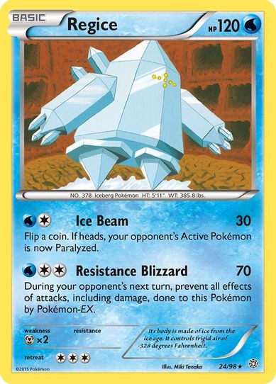 Regice (24/98) [XY : Ancient Origins]