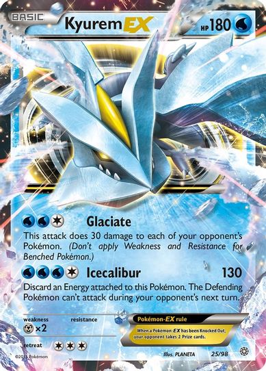 Kyurem EX (25/98) [XY : Ancient Origins]