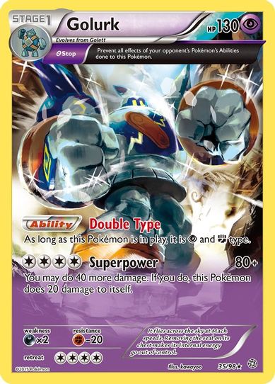Golurk (35/98) [XY : Ancient Origins]