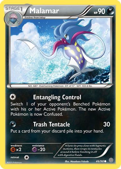 Malamar (46/98) [XY : Ancient Origins]