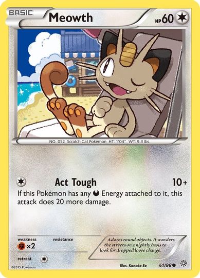 Meowth (61/98) [XY : Ancient Origins]