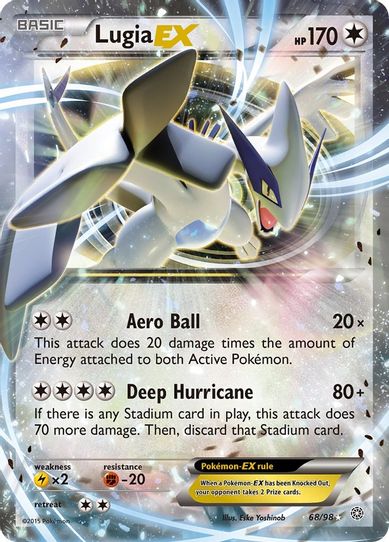 Lugia EX (68/98) [XY : Ancient Origins]