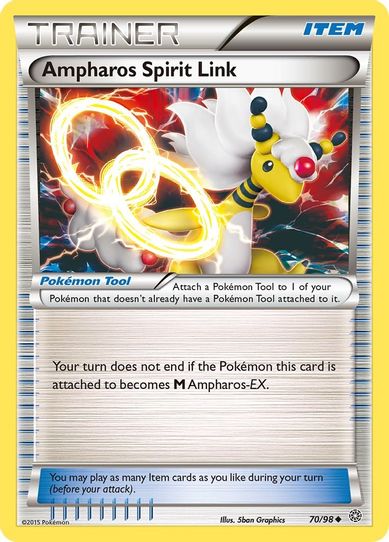 Ampharos Spirit Link (70/98) [XY : Ancient Origins]