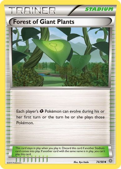 Forest of Giant Plants (74/98) [XY : Ancient Origins]