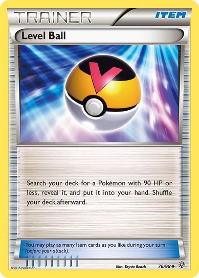 Level Ball (76/98) [XY : Ancient Origins]