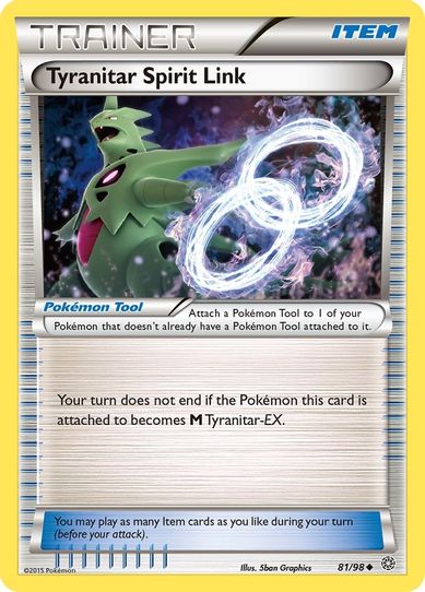Tyranitar Spirit Link (81/98) [XY : Ancient Origins]
