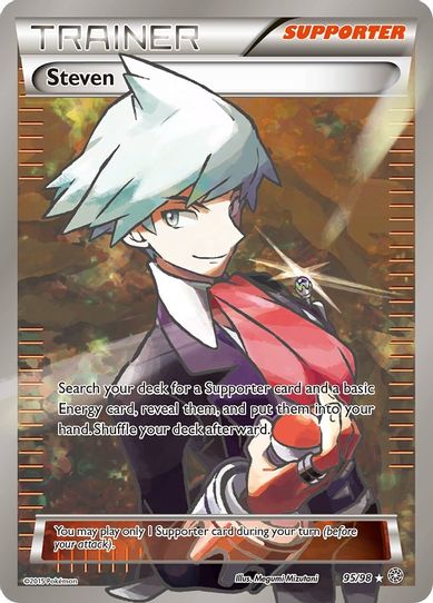 Steven (Full Art) (95/98) [XY : Ancient Origins]