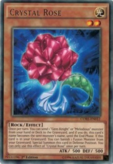 Crystal Rose (CORE-EN012) [Clash of Rebellions]