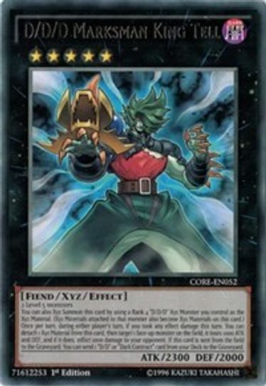 D/D/D Marksman King Tell (CORE-EN052) [Clash of Rebellions]