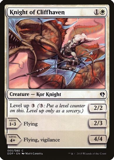 Knight of Cliffhaven (5) [Duel Decks: Zendikar vs. Eldrazi]