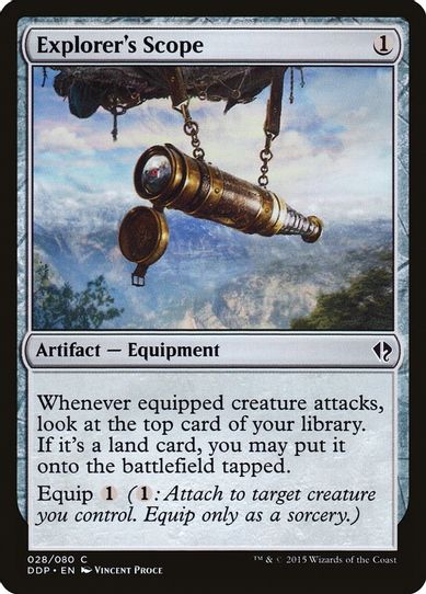 Explorer's Scope (28) [Duel Decks: Zendikar vs. Eldrazi]