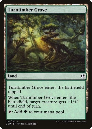 Turntimber Grove (34) [Duel Decks: Zendikar vs. Eldrazi]