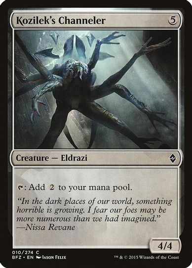 Kozilek's Channeler (10) [Battle for Zendikar]