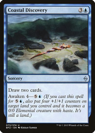 Coastal Discovery (73) [Battle for Zendikar]