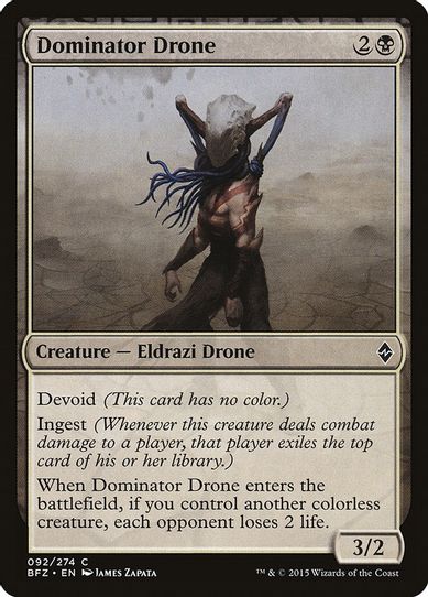 Dominator Drone (92) [Battle for Zendikar]