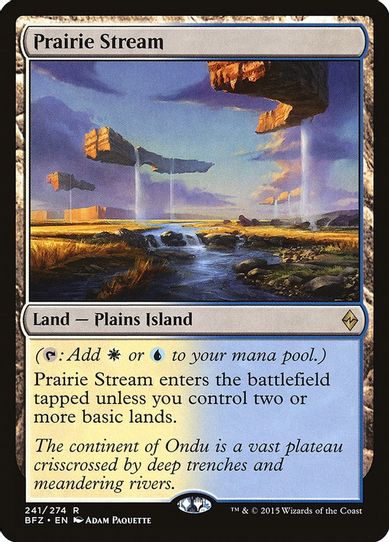 Prairie Stream (241) [Battle for Zendikar]