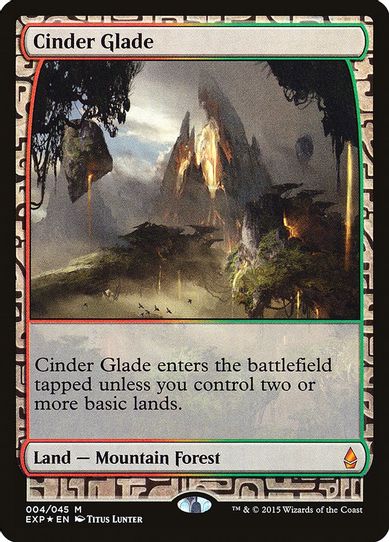 Cinder Glade (4) [Zendikar Expeditions]
