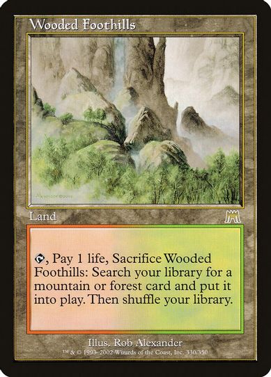 Wooded Foothills (330) [Onslaught]