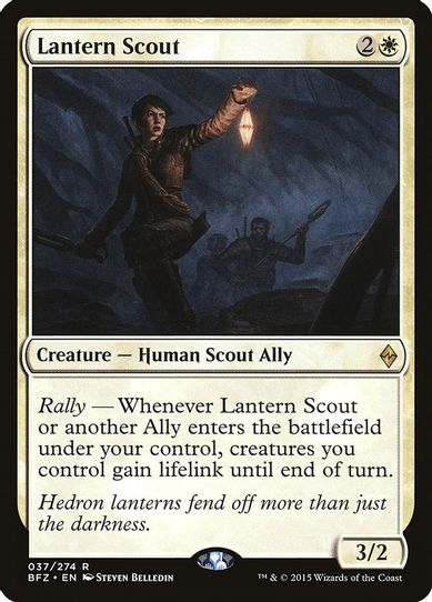 Lantern Scout (37) [Battle for Zendikar]