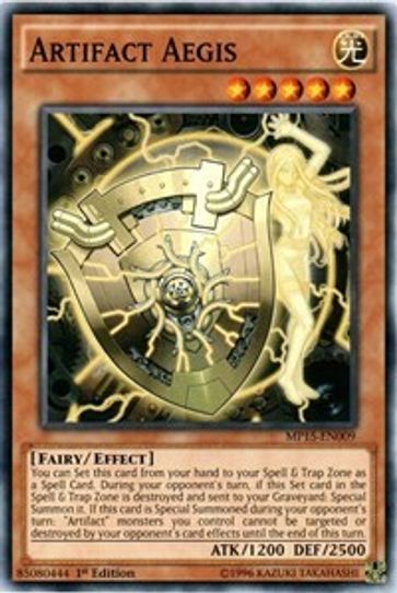 Artifact Aegis (MP15-EN009) [2015 Mega-Tins Mega Pack]