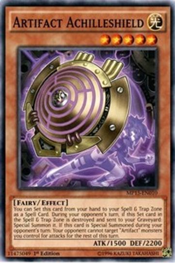 Artifact Achilleshield (MP15-EN010) [2015 Mega-Tins Mega Pack]