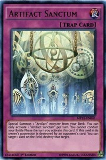 Artifact Sanctum (MP15-EN041) [2015 Mega-Tins Mega Pack]