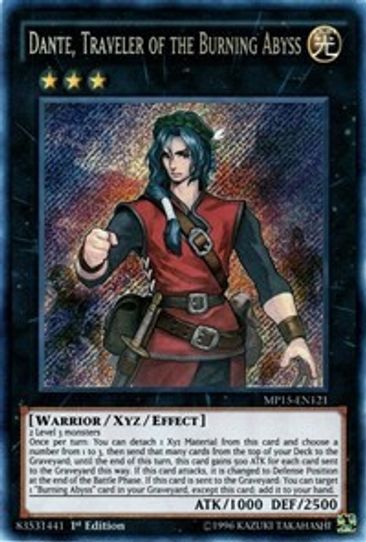 Dante, Traveler of the Burning Abyss (MP15-EN121) [2015 Mega-Tins Mega Pack]