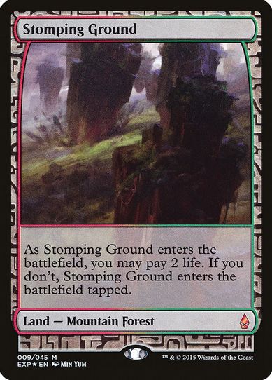 Stomping Ground (9) [Zendikar Expeditions]