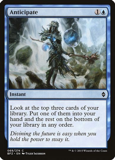 Anticipate (69) [Battle for Zendikar]