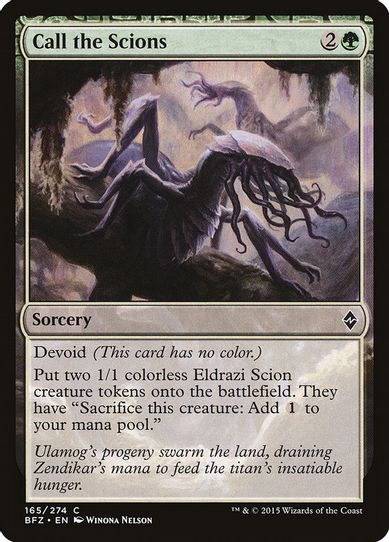 Call the Scions (165) [Battle for Zendikar]