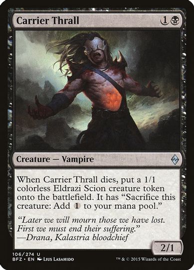 Carrier Thrall (106) [Battle for Zendikar]