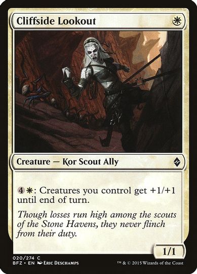 Cliffside Lookout (20) [Battle for Zendikar]