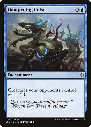 Dampening Pulse (75) [Battle for Zendikar]