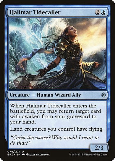 Halimar Tidecaller (79) [Battle for Zendikar]