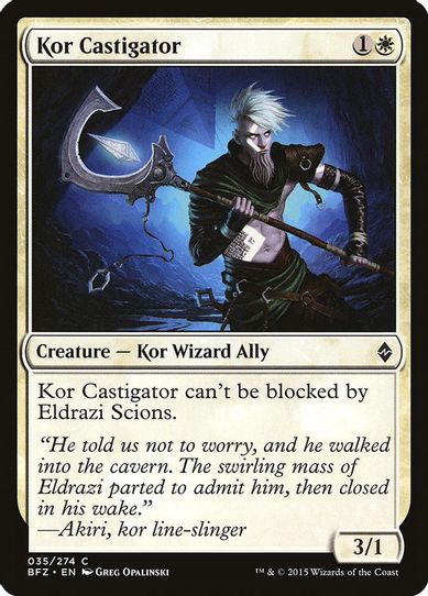 Kor Castigator (35) [Battle for Zendikar]